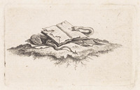 KG 01242
<br/>
Vignetten en initialen uit "Poësies diverses" door Frederik de Grote (30 bladen)
<br/>
<em>Schmidt, Georg Friedrich (1712-1775)</em>